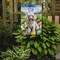 Edge Collections - 11.25" X 15.50" - White - Decorative Poodle Easter Egg Hunt Artwork - 1 Piece